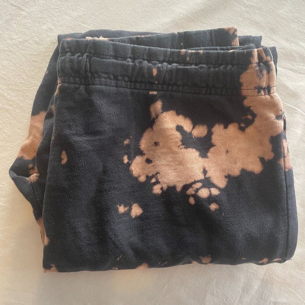 Brooklyn Cloth MFG Co. Tie‑Dye Joggers – Black/Coffee Brown – Size S - Picture 9 of 9
